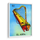 53 - El Arpa | Cuadro decorativo de Canvas Lab