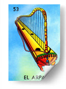 53 - El Arpa | Cuadro decorativo de Canvas Lab