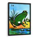 54 - La Rana | Cuadro decorativo de Canvas Lab