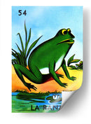 54 - La Rana | Cuadro decorativo de Canvas Lab