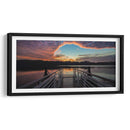 El muelle del lago | Cuadro decorativo de Canvas Lab