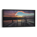 El muelle del lago | Cuadro decorativo de Canvas Lab