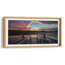 El muelle del lago | Cuadro decorativo de Canvas Lab