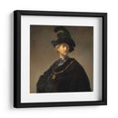 Anciano con un collar de oro - Rembrandt van Rijn | Cuadro decorativo de Canvas Lab