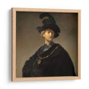 Anciano con un collar de oro - Rembrandt van Rijn | Cuadro decorativo de Canvas Lab