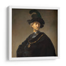Anciano con un collar de oro - Rembrandt van Rijn | Cuadro decorativo de Canvas Lab