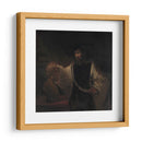 Aristóteles contemplando el busto de Homero - Rembrandt van Rijn | Cuadro decorativo de Canvas Lab