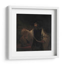 Aristóteles contemplando el busto de Homero - Rembrandt van Rijn | Cuadro decorativo de Canvas Lab