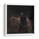 Aristóteles contemplando el busto de Homero - Rembrandt van Rijn | Cuadro decorativo de Canvas Lab