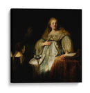 Judit en el banquete de Holofernes - Rembrandt van Rijn | Cuadro decorativo de Canvas Lab