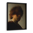 Autorretrato (1628-1629) - Rembrandt van Rijn | Cuadro decorativo de Canvas Lab