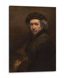 Autorretrato (1659) - Rembrandt van Rijn | Cuadro decorativo de Canvas Lab