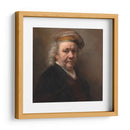 Autorretrato (1669) - Rembrandt van Rijn | Cuadro decorativo de Canvas Lab