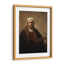 Autorretrato con un pañuelo blanco a la cabeza -símbolo de su profesión- en 1661 - Rembrandt van Rijn | Cuadro decorativo de Canvas Lab