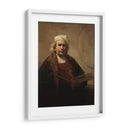 Autorretrato con un pañuelo blanco a la cabeza -símbolo de su profesión- en 1661 - Rembrandt van Rijn | Cuadro decorativo de Canvas Lab