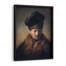 Busto de un viejo con un yelmo - Rembrandt van Rijn | Cuadro decorativo de Canvas Lab