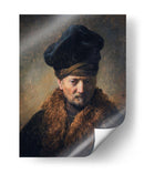 Busto de un viejo con un yelmo - Rembrandt van Rijn | Cuadro decorativo de Canvas Lab