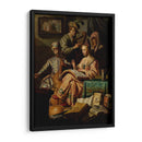 Compañía musical - Rembrandt van Rijn | Cuadro decorativo de Canvas Lab