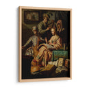 Compañía musical - Rembrandt van Rijn | Cuadro decorativo de Canvas Lab