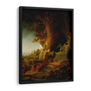 Cristo resucitado se aparece a María Magdalena - Rembrandt van Rijn | Cuadro decorativo de Canvas Lab