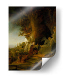 Cristo resucitado se aparece a María Magdalena - Rembrandt van Rijn | Cuadro decorativo de Canvas Lab