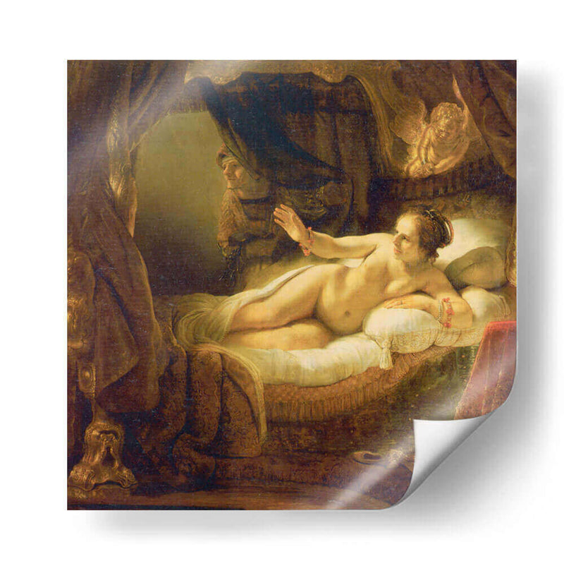 Dánae - Rembrandt van Rijn | Cuadro decorativo de Canvas Lab