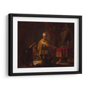 Daniel y Ciro ante el ídolo Bel - Rembrandt van Rijn | Cuadro decorativo de Canvas Lab