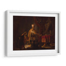 Daniel y Ciro ante el ídolo Bel - Rembrandt van Rijn | Cuadro decorativo de Canvas Lab