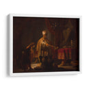 Daniel y Ciro ante el ídolo Bel - Rembrandt van Rijn | Cuadro decorativo de Canvas Lab