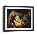 El cegamiento de Sansón - Rembrandt van Rijn | Cuadro decorativo de Canvas Lab