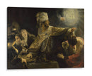 El festín de Baltasar - Rembrandt van Rijn | Cuadro decorativo de Canvas Lab