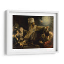 El festín de Baltasar - Rembrandt van Rijn | Cuadro decorativo de Canvas Lab