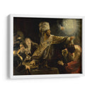 El festín de Baltasar - Rembrandt van Rijn | Cuadro decorativo de Canvas Lab
