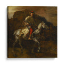 El jinete polaco - Rembrandt van Rijn | Cuadro decorativo de Canvas Lab