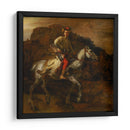El jinete polaco - Rembrandt van Rijn | Cuadro decorativo de Canvas Lab