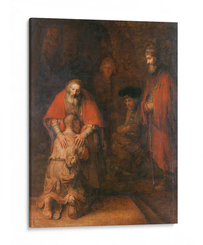 El retorno del hijo pródigo - Rembrandt van Rijn | Cuadro decorativo de Canvas Lab