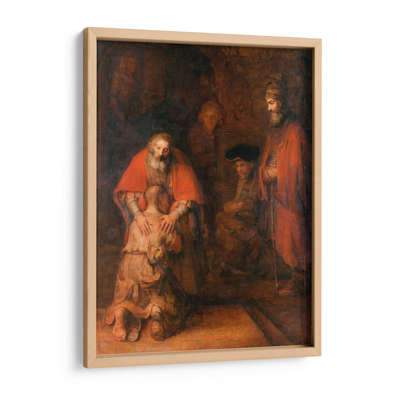 El retorno del hijo pródigo - Rembrandt van Rijn | Cuadro decorativo de Canvas Lab