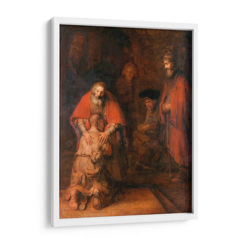 El retorno del hijo pródigo - Rembrandt van Rijn | Cuadro decorativo de Canvas Lab
