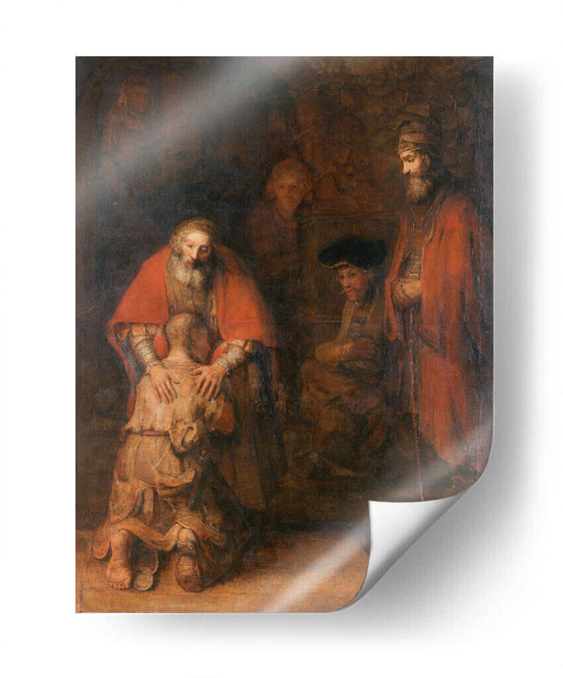 El retorno del hijo pródigo - Rembrandt van Rijn | Cuadro decorativo de Canvas Lab