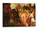 La lapidación de san Esteban - Rembrandt van Rijn | Cuadro decorativo de Canvas Lab