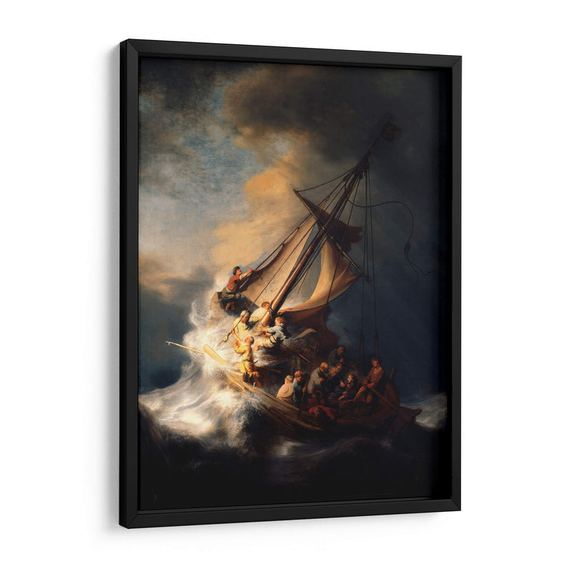 La tormenta en el mar de Galilea - Rembrandt van Rijn | Cuadro decorativo de Canvas Lab