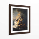 La tormenta en el mar de Galilea - Rembrandt van Rijn | Cuadro decorativo de Canvas Lab