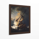 La tormenta en el mar de Galilea - Rembrandt van Rijn | Cuadro decorativo de Canvas Lab