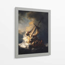 La tormenta en el mar de Galilea - Rembrandt van Rijn | Cuadro decorativo de Canvas Lab