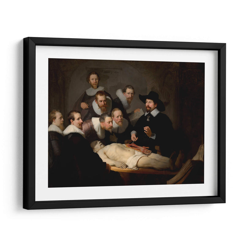 Lección de anatomía del Dr. Nicolaes Tulp - Rembrandt van Rijn | Cuadro decorativo de Canvas Lab