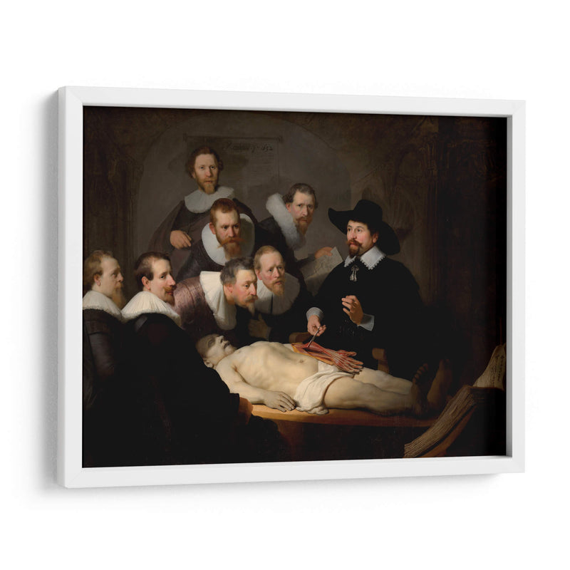 Lección de anatomía del Dr. Nicolaes Tulp - Rembrandt van Rijn | Cuadro decorativo de Canvas Lab