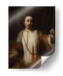 Lucrecia (1666) - Rembrandt van Rijn | Cuadro decorativo de Canvas Lab