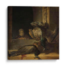 Naturaleza muerta con pavos reales - Rembrandt van Rijn | Cuadro decorativo de Canvas Lab