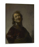Rembrandt riendo - Rembrandt van Rijn | Cuadro decorativo de Canvas Lab