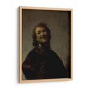 Rembrandt riendo - Rembrandt van Rijn | Cuadro decorativo de Canvas Lab